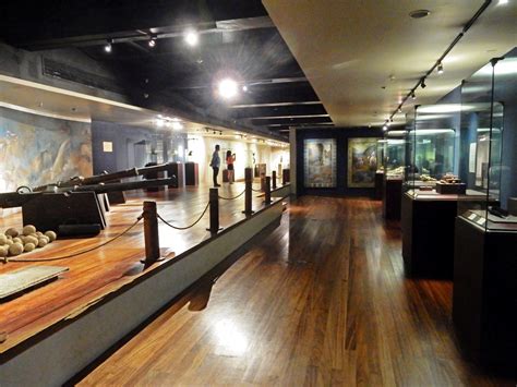 Inside the new National Museum of the Philippines.